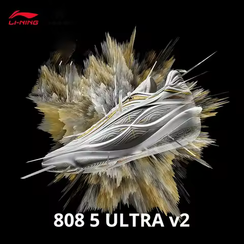 LI-NING Wade 808 5 ULTRA V2 Men's Basketball shoes Professional Support Stable Cushioned Sports Matc