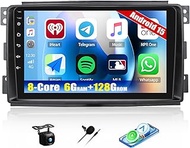 Android 15, 6G+128G 8-core GOHHDL Car Radio for Mercedes Benz Smart Fortwo 451 2005-2010 Carplay And