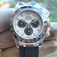 [2023] Rolex Daytona Ref. 116519LN Meteorite Dial in White Gold on Oysterflex Bracelet