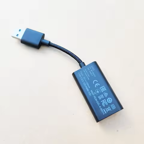 Logitech G433 Gaming Headsets DAC USB Audio Adapter 3.5mm HD Soundcard Dongle For Gaming Headsets ,