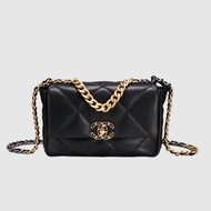 Chanel [Factory Leather Channel Daigou Grade] L 9bag Double Chain Shoulder Messenger Bag Handbag Han