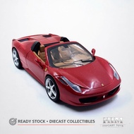 Hot Wheels 1:24 Ferrari 458 Spider Red - Loose