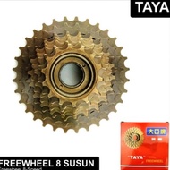8-speed bicycle freewheel sprocket
