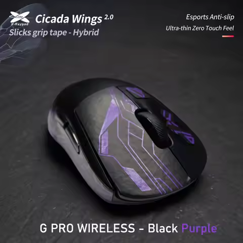 X-Raypad Cicada Wings V2 Slicks Grip Tape For Logitech G Pro Wireless mouse Grip Tape Logitech GPW S