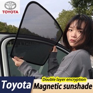 Suitable for Toyota Magnetic sunshade anti mosquito insect strong magnetic Sun visor Corolla Cross YARIS ALTIS VIOS rav4