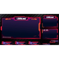 Live Overlay Stream Cam | Premiere Pro MOGRT