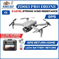 ZD013 Pro Gps Drone With 4k HD Dual Camera Rc mini Drone Dron Drones Deron Control 5KM Jarak Jauh Mu