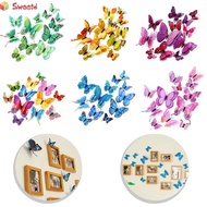 3D Butterfly Wall Sticker Weather-resistant Material For Home Decoration