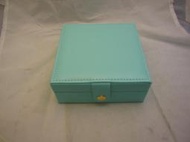 TIFFANY藍收藏盒 飾品盒/珠寶盒/項鍊戒指耳環收納盒 旅行首飾盒