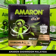 [Professional Replacement] 55B24LS | NS60LS | AMARON GO Series | Waja Civic CRV Vios Altis | Car Bat