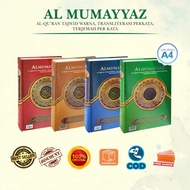 Big Quran Al Mumayyaz Large Al A4 Al-Quran Translation Per Word Transliteration |Cbs