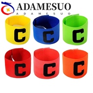 ADAMESUO Football Armband 6 Colors Soccer Player Basketball Leader Rugby Player Bands Soccer Gift So