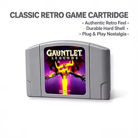 Link 003 For N64 Game Gauntlet Legends Cartridge USA NTSC & EUR PAL Version for Nintendo 64 Console