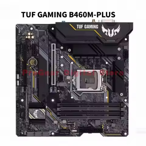 Used for ASUS TUF GAMING B460M-PLUS LGA1200 B460 mATX DDR4 Motherboard Supports i7-10700
