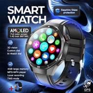 2025 New For Android iOS Watch DT5pro Smart Watch 4GB Big Memory GPS Navigation MP3/MP4 Player APP D