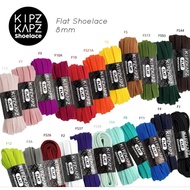 KIPZKAPZ GROUP FLAT SHOELATEE 90cm 115cm Flat Shoelaces in Various Colors Complete 90cm and 115cm 8m