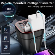 【new】12V/24V TO 220V Converter Car Power Inverter Fast Charger Car Power Converter
