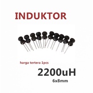 Inductor 2200uh inductor 2.2mH coil 2.2MH size 6x8 mm 2.2mh