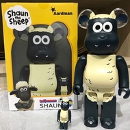 現貨 笑笑羊 BEARBRICK Shaun 400% 100% 庫柏力克熊 bearbrick be@rbrick medicom toy