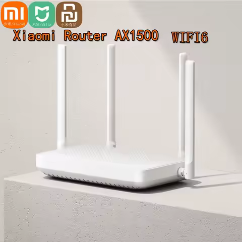 Xiaomi Redmi Mi Router AX1500 2.4G/5GHz WiFi6 1501Mbps Support IPTV Mesh Network Mijia App Wifi Giga