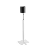 ULTi White Speaker Floor Stand for Sonos One SL - Height Adjustable Built-in Cable Management &amp; Surround Sound Setup