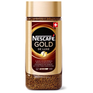 Nescafe Gold Deluxe (Swiss Imported) เนสกาแฟโกลด์ เดอลุกซ์ กาแฟนำเข้าจากสวิส 200g.