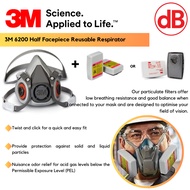 3M 6035 Particulate Filter, P3R/ 3M 6038 Cartridge/Particulate Filter,Hydrogen Fluoride / 3M 6200/07