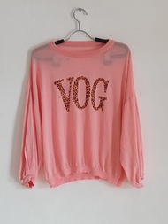 Preloved Sweater / Crewneck Pink 001