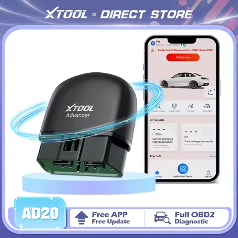 XTOOL AD20 Bluetooth Auto OBD2 Scanner 2026 Code Reader OBD 2 Diagnostic Tools Read fault code Engin
