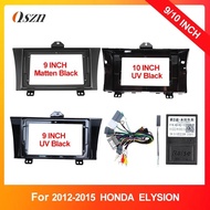 9/10.1 Inch Radio Fascia Frame Fit For HONDA  ELYSION 2012-2015 Stereo DVD Player Plastic Dashboard 
