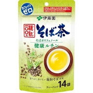 ITO EN , traditional healthy buckwheat tea , tartary 100% , decaf , tea bag , 14 bags direct from japan
