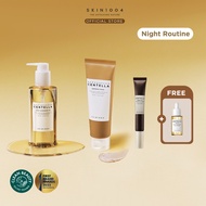 SKIN1004 [Night Routine] Centella Light Cleansing Oil 200ml + Centella Ampoule Foam 125ml + Probio-C