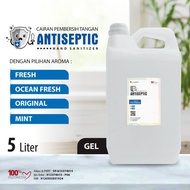 Hand Sanitizer Gel 5 Liter - Bening - Aneka Aroma Buah Segar