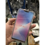 Ready Stock Transparent Shockproof Case For OPPO A3S / AX5 Clear Cover