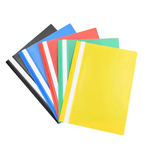 5 Pack A4 Project Folder, Presentation Project Folder, A4 Report Document File Transparent Cover