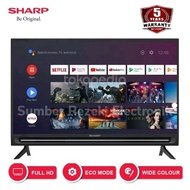 GERCEP!!! sharp android tv 32 inch | 2t c32bg1i | 2T-C32BG1I [PACKING