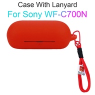 Silicone Earphones Case For Sony WF-C700N Headphone Wireless Earbud Cover Shockproof Anti-scratch Pr