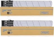 2 Pack TN628 (AC79030) Black Toner Cartridge Replacements for Konica Minolta Bizhub 450i, 550i and 6