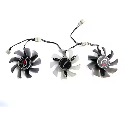 For ASRock RX 5700 5700XT 8GB Phantom graphics card cooling fan 75MM 4PIN PVA080E12R RX5700 XT GPU F