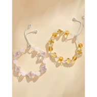 2026 New Style Four-Leaf Clover Bracelet Crystal Women's Bracelet Bracelet Birthday Gift For Girlfri