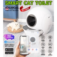 Smart ELS Pet Cat Toilet Fully Automatic Cat Litter Basin Pet Cat Litter Pot Cat Litter Box