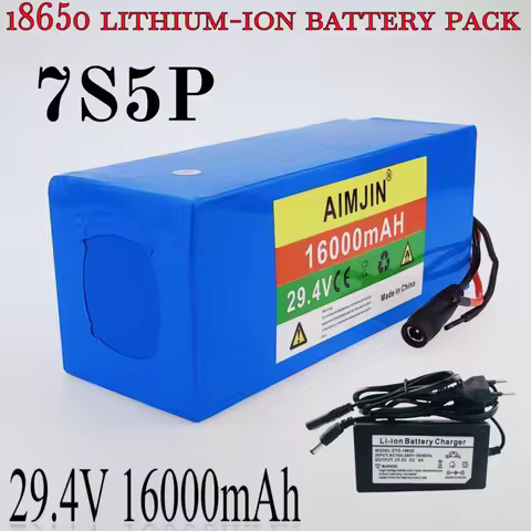 7s5p lithium battery pack 29.4V battery 16AH For medical monitoring speaker motor backup power