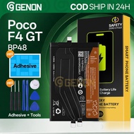 【Free Tools+Adhesive】Genon Battery for Xiaomi Poco F4 GT Battery BP48 4700mAh Bateri New 0 Cycle