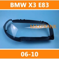 FOR BMW X3 E83 06-10  HEADLAMP COVER HEADLIGHT COVER LENS HEAD LAMP COVER