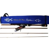 Rattan Fishing Rod Relix Nusantara Fishing Rod Connecting 4 Rods Travel Rod Ultralight Casting Rod