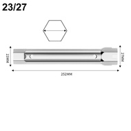 Shower Valve Socket Wrench Plumber Socket Wrench 23-27mm 34-40mm Double-Ended Tubular Spanner Tap In