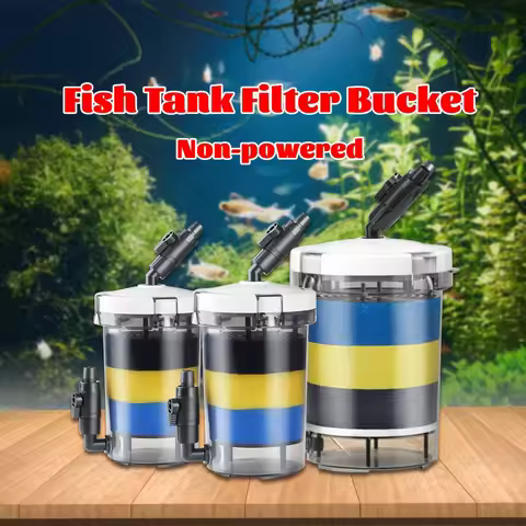 SUNSUN EW-602 EW-603 EW-604 Silent No Pump Aquarium Filter Bucket Suitable for Freshwater Saltwater 