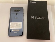 docomo LG style3 l-41a 黒色sim free 日版 香港使用可 4g l41a