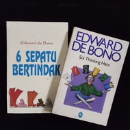 Original Book • Six Thinking Hasta - 6 Action Shoes - Beautiful Mind EDWARD DE BONO/
