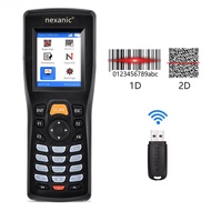 Nexanic 8103T Wireless 2D Barcode Collector 2D QR 1D Data Terminal Warehouse Inventory Counter Scree